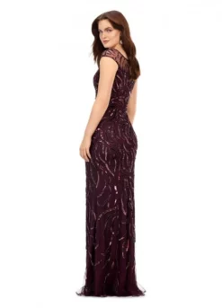 Ashley Lauren 11212 Cap Sleeve Beaded Gown -Outlet Prom Dresses Store S23 ASH 11212 02 508x705