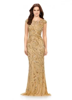 Ashley Lauren 11212 Cap Sleeve Beaded Gown -Outlet Prom Dresses Store S23 ASH 11212 04 508x705