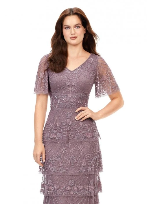 Ashley Lauren 11235 Elegant Tiered Sequin Gown 5 Ashley Lauren 11235 Elegant Tiered Sequin Gown - Image 3