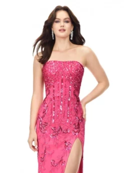 Ashley Lauren 11242 Intricate Beaded Gown -Outlet Prom Dresses Store S23 ASH 11242 03 508x705