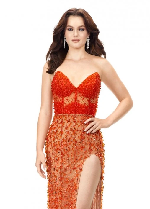 Ashley Lauren 11275 Stunning Beaded Formal Gown 5 Ashley Lauren 11275 Stunning Beaded Formal Gown - Image 3