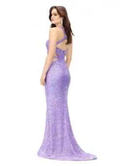 Ashley Lauren 11286 Sequin Cut Out Prom Dress -Outlet Prom Dresses Store S23 ASH 11286 02 508x705