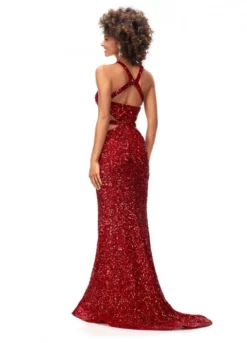 Ashley Lauren 11286 Sequin Cut Out Prom Dress -Outlet Prom Dresses Store S23 ASH 11286 05 508x705
