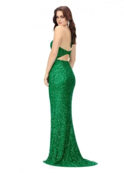 Ashley Lauren 11287 Sequin Modern Cut Out Gown 9 Ashley Lauren 11287 Sequin Modern Cut Out Gown -Outlet Prom Dresses Store S23 ASH 11287 03 508x705