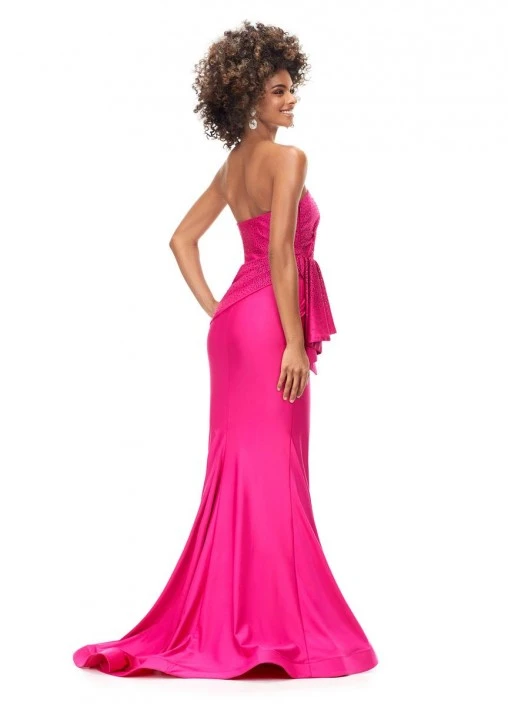 Ashley Lauren 11295 Hot Stone Prom Dress 7 Ashley Lauren 11295 Hot Stone Prom Dress - Image 5