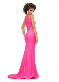 Ashley Lauren 11303 One Shoulder Cutout Prom Dress 11 Ashley Lauren 11303 One Shoulder Cutout Prom Dress -Outlet Prom Dresses Store S23 ASH 11303 05 508x705