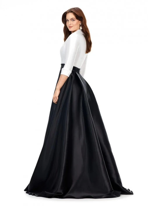 Ashley Lauren 11326 Stunning Satin Ball Gown 4 Ashley Lauren 11326 Stunning Satin Ball Gown - Image 2