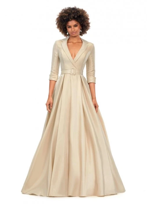 Ashley Lauren 11326 Stunning Satin Ball Gown 6 Ashley Lauren 11326 Stunning Satin Ball Gown - Image 4