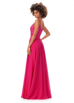 Ashley Lauren 11332 Classic Chiffon Prom Dress 8 Ashley Lauren 11332 Classic Chiffon Prom Dress -Outlet Prom Dresses Store S23 ASH 11332 02 508x705