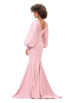 Ashley Lauren 11345 Classy Long Sleeve Gown -Outlet Prom Dresses Store S23 ASH 11345 02 508x705