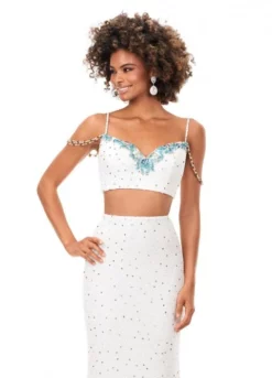 Ashley Lauren 11353 Beaded Waterfall 2 Piece Gown 9 Ashley Lauren 11353 Beaded Waterfall 2 Piece Gown -Outlet Prom Dresses Store S23 ASH 11353 03 508x705