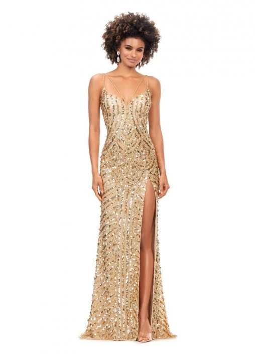 Ashley Lauren 11363 Stunning Sequin Gown 6 Ashley Lauren 11363 Stunning Sequin Gown - Image 4