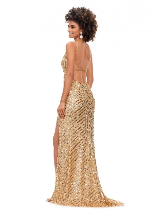 Ashley Lauren 11363 Stunning Sequin Gown 7 Ashley Lauren 11363 Stunning Sequin Gown - Image 5