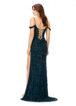 Ashley Lauren 11365 Beaded Corset Gown 11 Ashley Lauren 11365 Beaded Corset Gown -Outlet Prom Dresses Store S23 ASH 11365 05 508x705
