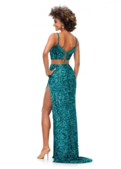 Ashley Lauren 11370 Sequin 2 Piece Prom Dress 11 Ashley Lauren 11370 Sequin 2 Piece Prom Dress -Outlet Prom Dresses Store S23 ASH 11370 05 508x705