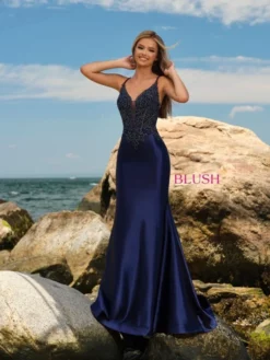 Blush By Alexia Blush 20535 Beaded Lace Top Prom Dress -Outlet Prom Dresses Store S23 BL 20535 03 529x705