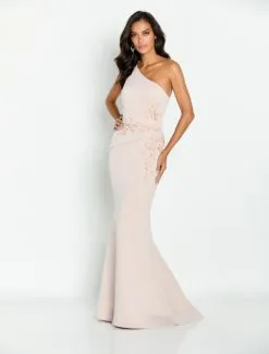 Cameron Blake By Mon Cheri Cameron Blake CB142 One Shoulder Mother Of Bride Gown 9 Cameron Blake By Mon Cheri Cameron Blake CB142 One Shoulder Mother Of Bride Gown -Outlet Prom Dresses Store S23 CB CB142 03 535x705