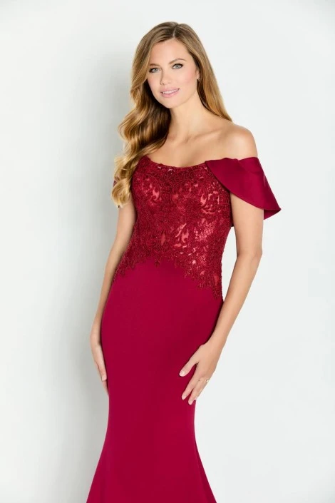 Cameron Blake By Mon Cheri Cameron Blake CB147 Beautiful Mother Of Bride Gown 5 Cameron Blake By Mon Cheri Cameron Blake CB147 Beautiful Mother Of Bride Gown - Image 3