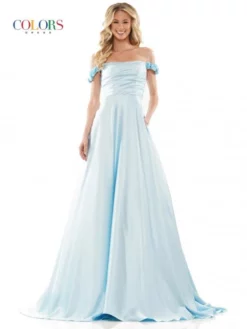 Colors Dress 2861 Off Shoulder A-Line Prom Gown -Outlet Prom Dresses Store S23 CD 2861 05 529x705