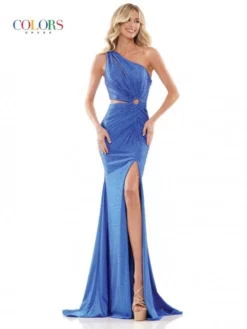 Colors Dress 2868 One Shoulder Cut Out Prom Gown -Outlet Prom Dresses Store S23 CD 2868 03 529x705