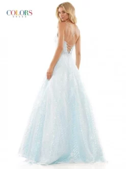 Colors Dress 2915 Sequin Embroidered Prom Gown 7 Colors Dress 2915 Sequin Embroidered Prom Gown -Outlet Prom Dresses Store S23 CD 2915 02 529x705