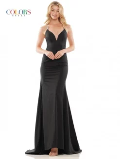 Colors Dress 2974 Open Strappy Back Prom Gown -Outlet Prom Dresses Store S23 CD 2974 04 529x705
