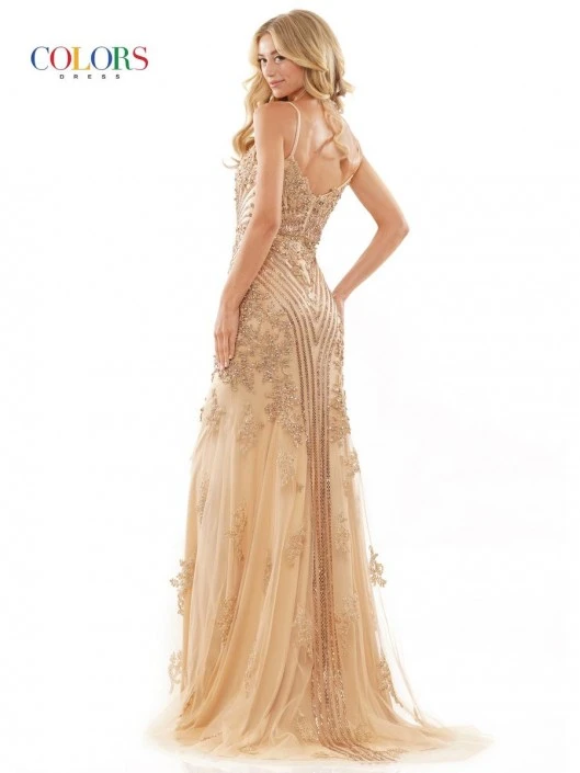 Colors Dress 2999 Beautiful Beaded Gown 4 Colors Dress 2999 Beautiful Beaded Gown - Image 2