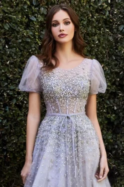 Ladivine Prom Ladivine B708 Beautiful Beaded Illusion Prom Dress 7 Ladivine Prom Ladivine B708 Beautiful Beaded Illusion Prom Dress -Outlet Prom Dresses Store S23 CD B708 03 470x705