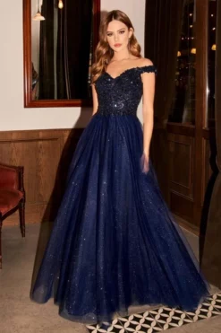 Ladivine Prom Ladivine CD0177 Beautiful Off Shoulder Gown 10 Ladivine Prom Ladivine CD0177 Beautiful Off Shoulder Gown -Outlet Prom Dresses Store S23 CD CD0177 04 470x705