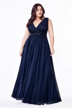 Ladivine Prom Ladivine S7201 Large Size Prom Dress 9 Ladivine Prom Ladivine S7201 Large Size Prom Dress -Outlet Prom Dresses Store S23 CD S7201 03 470x705