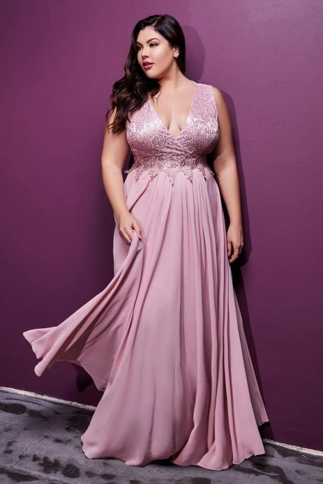 Ladivine Prom Ladivine S7201 Large Size Prom Dress 7 Ladivine Prom Ladivine S7201 Large Size Prom Dress - Image 5