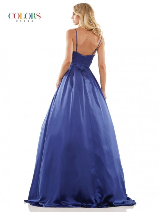 Glow By Colors Dress Glow By Colors G1088 Cowl Neck A-Line Prom Dress 4 Glow By Colors Dress Glow By Colors G1088 Cowl Neck A-Line Prom Dress - Image 2