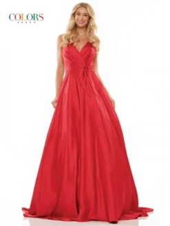 Glow By Colors Dress Glow By Colors G1100 Satin V Neck Prom Dress 10 Glow By Colors Dress Glow By Colors G1100 Satin V Neck Prom Dress -Outlet Prom Dresses Store S23 CG G1100 04 529x705