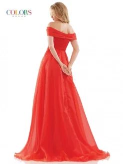 Glow By Colors Dress Glow By Colors G1106 Off Shoulder Organza Prom Dress 6 Glow By Colors Dress Glow By Colors G1106 Off Shoulder Organza Prom Dress -Outlet Prom Dresses Store S23 CG G1106 02 529x705