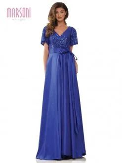 Marsoni By Colors M316 A-Line Mother Of Bride Gown 11 Marsoni By Colors M316 A-Line Mother Of Bride Gown -Outlet Prom Dresses Store S23 CM M316 05 529x705