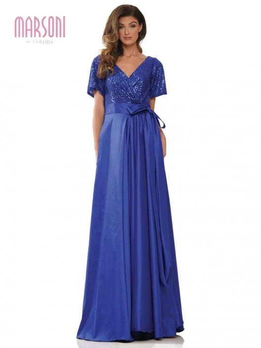 Marsoni By Colors M316 A-Line Mother Of Bride Gown 7 Marsoni By Colors M316 A-Line Mother Of Bride Gown - Image 5