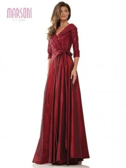 Marsoni By Colors M317 Sophisticated Mothers Gown -Outlet Prom Dresses Store S23 CM M317 04 529x705
