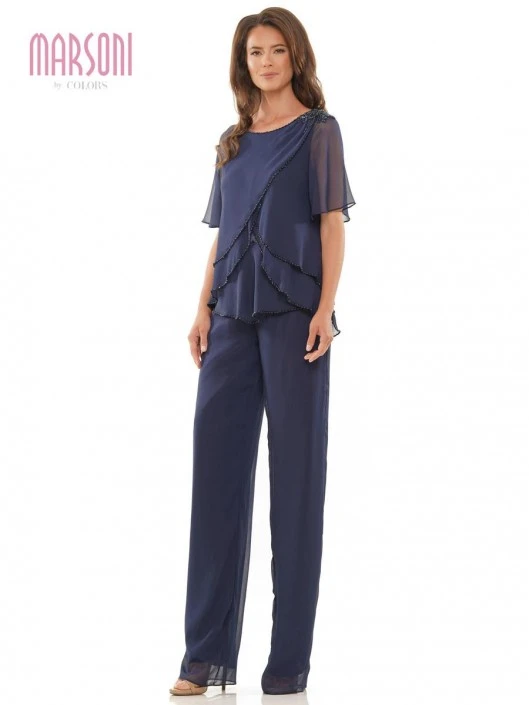 Marsoni By Colors M321 Mother Of The Bride Pantsuit 5 Marsoni By Colors M321 Mother Of The Bride Pantsuit - Image 3