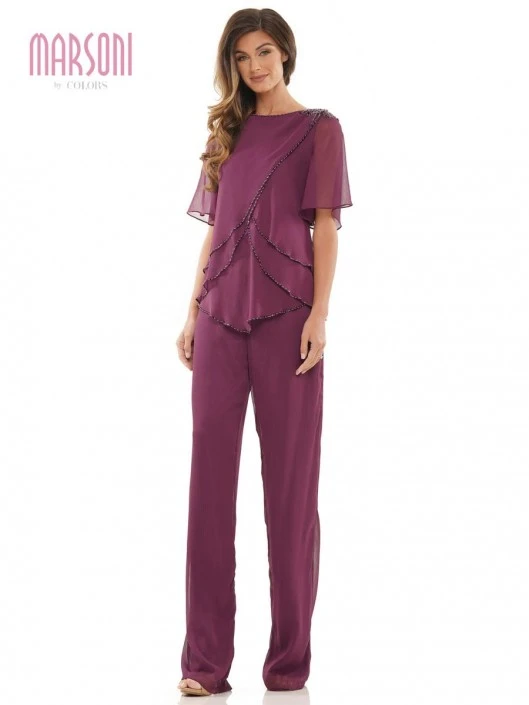 Marsoni By Colors M321 Mother Of The Bride Pantsuit 6 Marsoni By Colors M321 Mother Of The Bride Pantsuit - Image 4