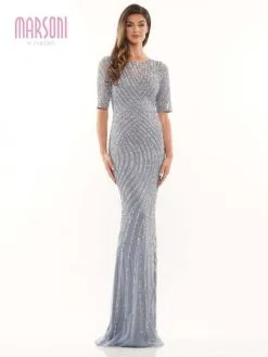 Marsoni By Colors MV1209 Beautiful Beaded MOB Gown -Outlet Prom Dresses Store S23 CM MV1209 03 529x705