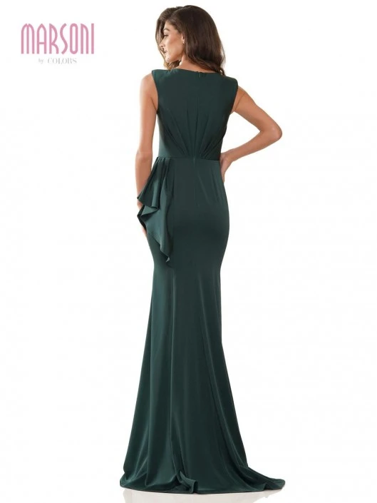 Marsoni By Colors MV1227 Ruffle Accent Mothers Gown 4 Marsoni By Colors MV1227 Ruffle Accent Mothers Gown - Image 2
