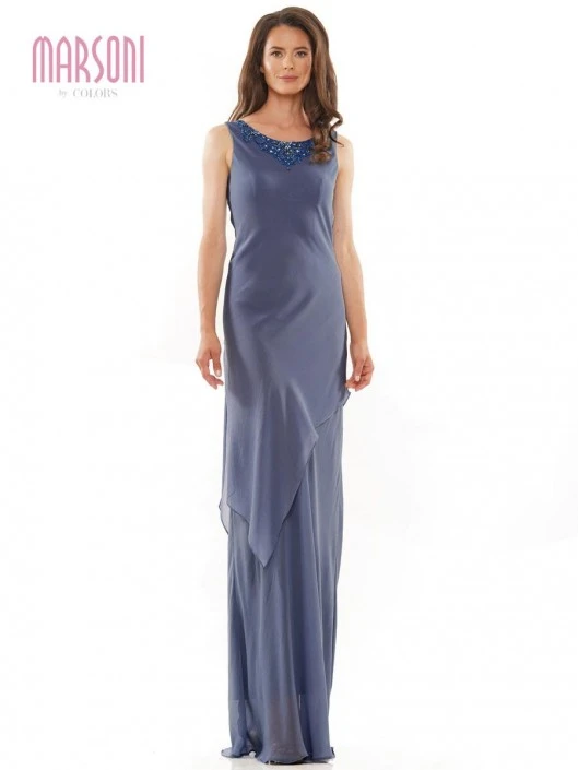 Marsoni By Colors MV1230 Tiered MOB Jacket Gown 7 Marsoni By Colors MV1230 Tiered MOB Jacket Gown - Image 5