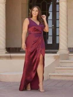 Christina Wu Celebration 22155 Old Hollywood Bridesmaid Dress 8 Christina Wu Celebration 22155 Old Hollywood Bridesmaid Dress -Outlet Prom Dresses Store S23 CW 22155 03 529x705