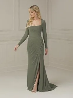 Christina Wu Elegance 17101 Sheer Long Sleeve Gown -Outlet Prom Dresses Store S23 CWE 17101 03 529x705