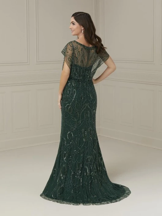 Christina Wu Elegance 17106 Beaded Illusion Gown 4 Christina Wu Elegance 17106 Beaded Illusion Gown - Image 2