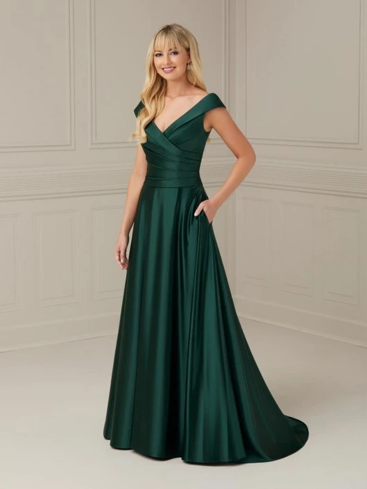 Christina Wu Elegance 17117 Tip Of Shoulder Cap Sleeve Gown 5 Christina Wu Elegance 17117 Tip Of Shoulder Cap Sleeve Gown - Image 3