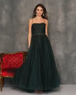 Dave And Johnny 10736 Romantic Prom Dress 8 Dave And Johnny 10736 Romantic Prom Dress -Outlet Prom Dresses Store S23 DJ 10736 03