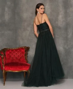 Dave And Johnny 10736 Romantic Prom Dress 9 Dave And Johnny 10736 Romantic Prom Dress -Outlet Prom Dresses Store S23 DJ 10736 04