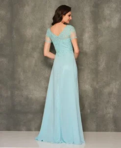 Dave And Johnny 10890 Modest Prom Dress -Outlet Prom Dresses Store S23 DJ 10890 02