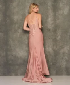 Dave And Johnny 10997 Scoop Back Prom Dress -Outlet Prom Dresses Store S23 DJ 10997 02